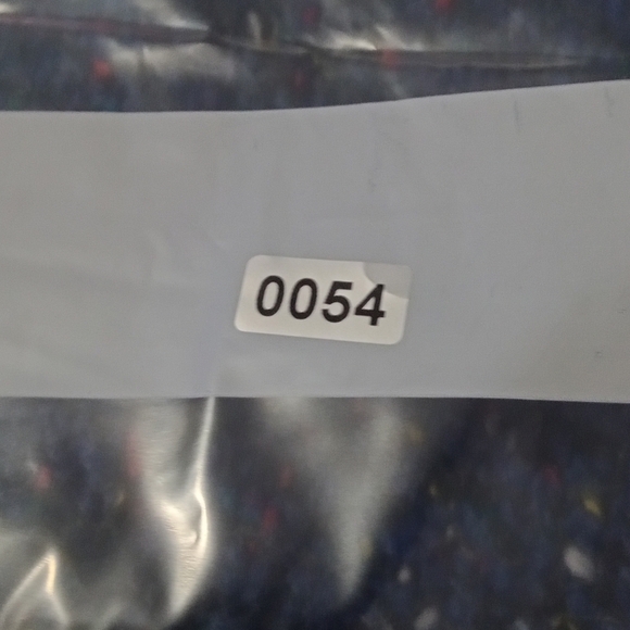 Elegant Navy Speckled Crew Neck Sweater - Picture 4 of 4